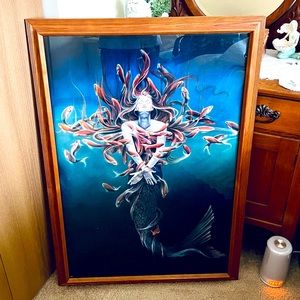 Mermaid Painting & Figures